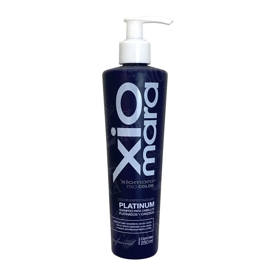 SHAMPOO XIOMARA PLATINUM PARA MATIZAR CANAS 250 ML Perfumería la Mora