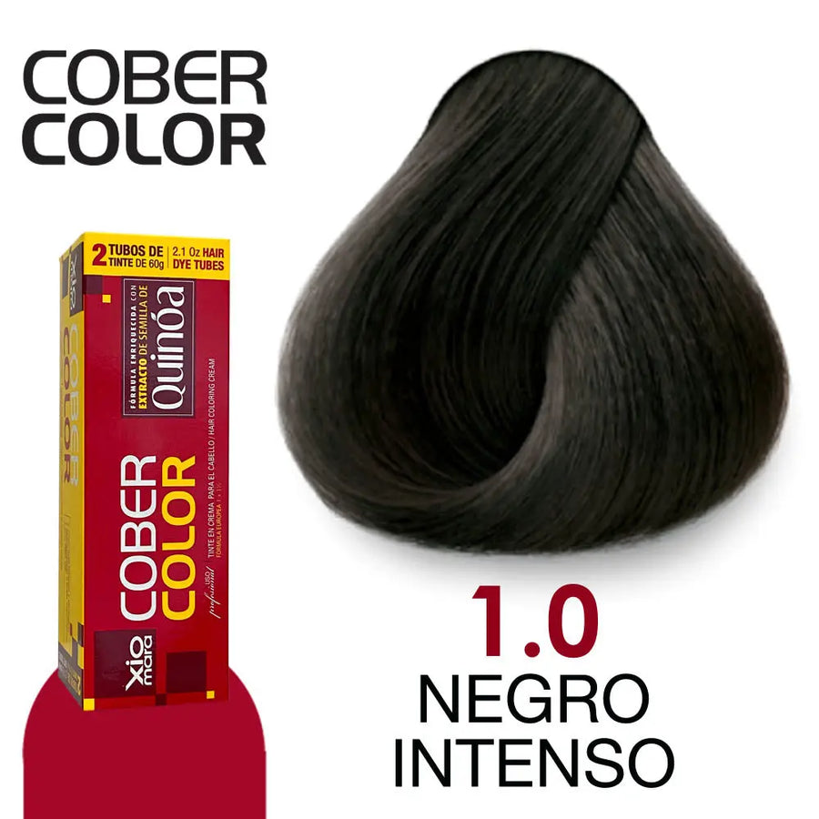 TINTE XIOMARA CC1.0 NEGRO INTENSO 120GR Perfumería la Mora