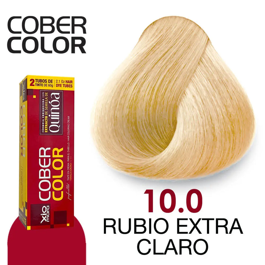 TINTE XIOMARA CC10.0 RUBIO EXTRA CLARO 120GR Perfumería la Mora