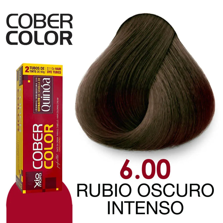 TINTE XIOMARA CC6.00 RUBIO OSCURO INTENSO 120GR Perfumería la Mora