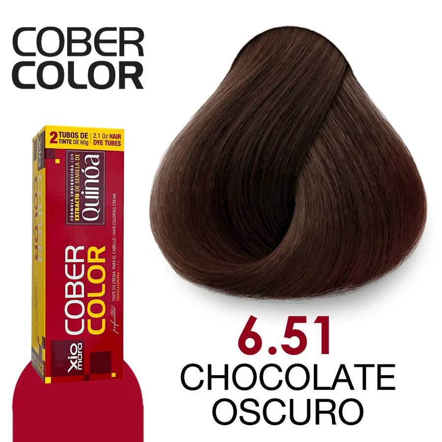 TINTE XIOMARA CC6.51 CHOCOLATE OSCURO GR Perfumería la Mora