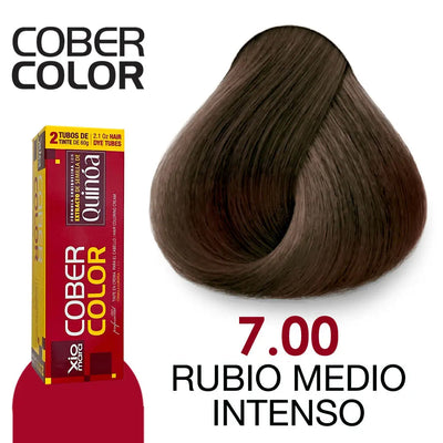 TINTE XIOMARA CC7.00 RUBIO MEDIO INTENSO 120GR Perfumería la Mora