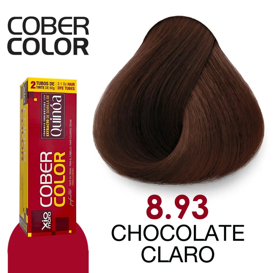 TINTE XIOMARA CC8.93 CHOCOLATE CLARO 120GR Perfumería la Mora