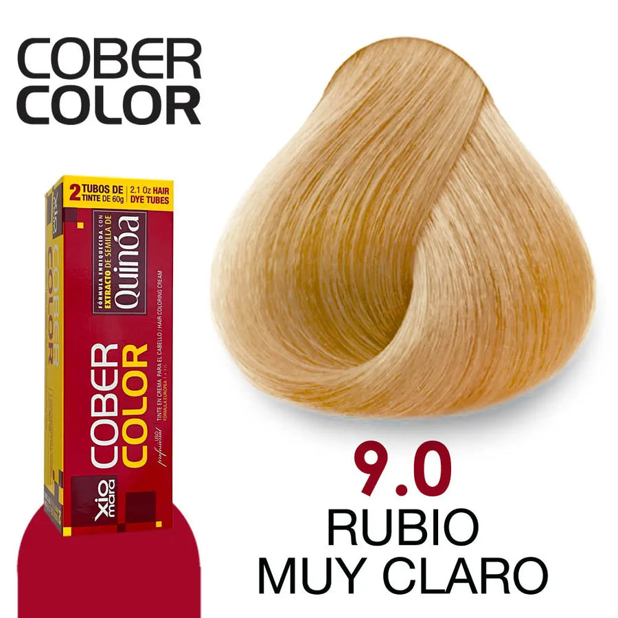 TINTE XIOMARA CC9.0 RUBIO MUY CLARO 120GR Perfumería la Mora