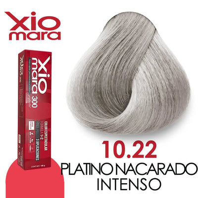 TINTE XIOMARA X10.22 PLATINO NACARADO INTENSO 100 GR Perfumería la Mora