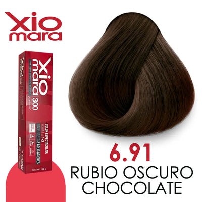 TINTE XIOMARA X6.91 RUBIO OSCURO CHOCOLATE 100 GR Perfumería la Mora