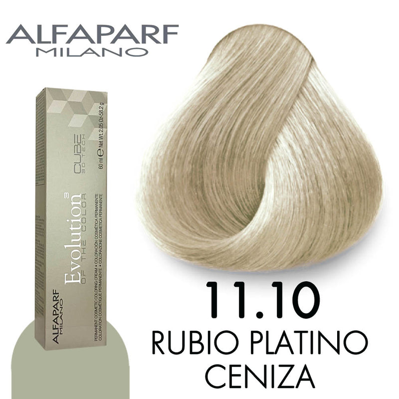 ALFAPARF TINTE 11.10 RUBIO PLATINO CENIZA 58.2 GR