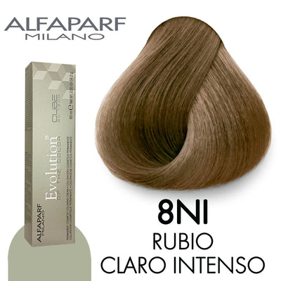 ALFAPARF TINTE 8 NI RUBIO CLARO INTENSO 58.2 GR