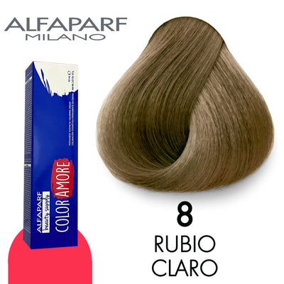 ALFAPARF COLOR AMORE TINTE CA8 RUBIO CLARO 90 ML