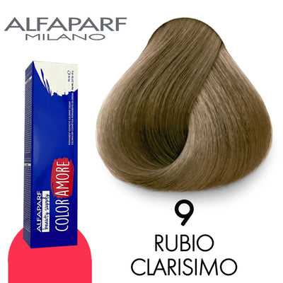 ALFAPARF COLOR AMORE TINTE CA9 RUBIO CLARISIMO 90 ML
