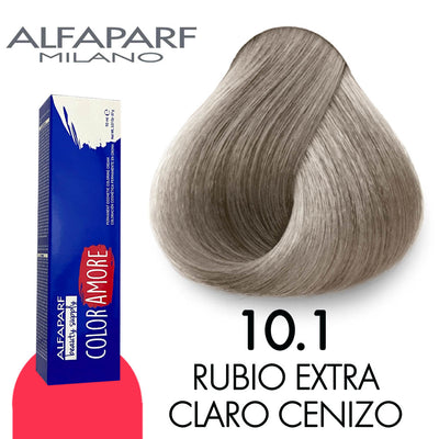 ALFAPARF COLOR AMORE TINTE CA10.1 RUBIO EXTRA CLARO CENIZO 90 ML