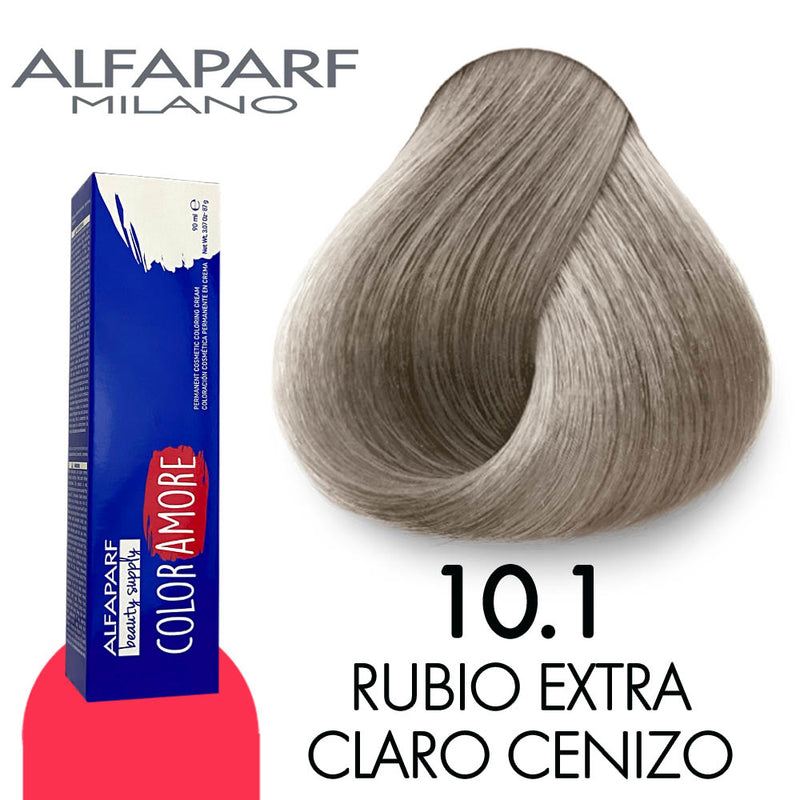ALFAPARF COLOR AMORE TINTE CA10.1 RUBIO EXTRA CLARO CENIZO 90 ML