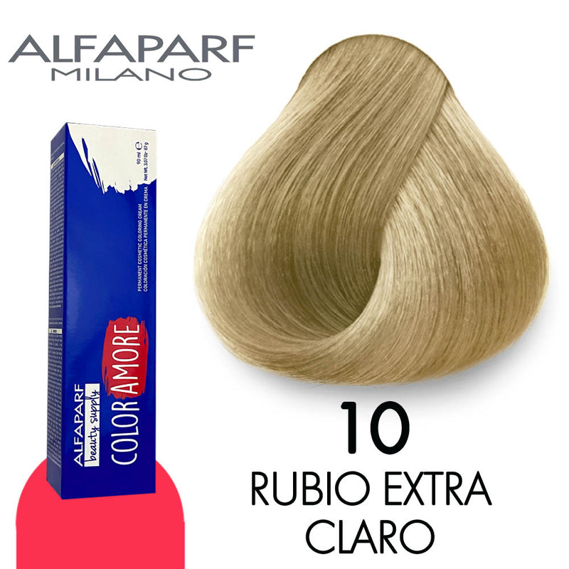 ALFAPARF COLOR AMORE TINTE CA10 RUBIO EXTRA CLARO 90 ML