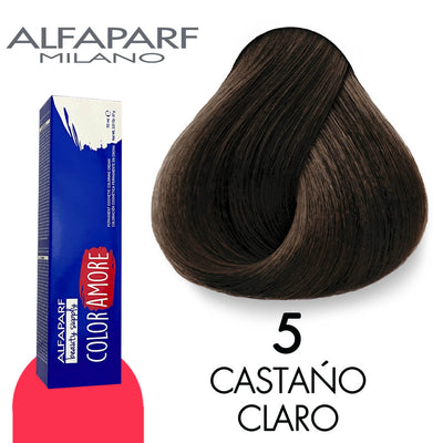 ALFAPARF COLOR AMORE TINTE CA5 CASTAÑO CLARO 90 ML