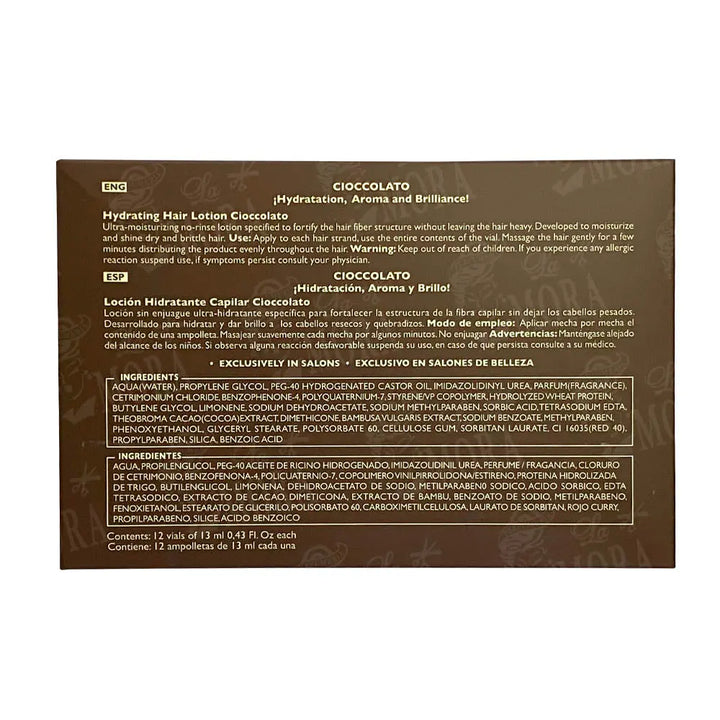 Tratamiento Para Cabello Ampolleta Alfaparf Cioccolato 120Ml Perfumería la Mora